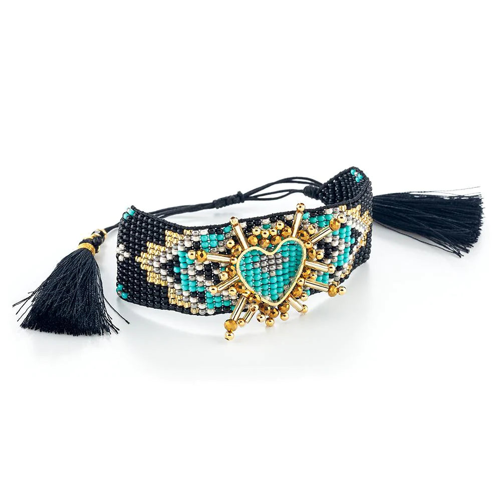 Woven Heart Bracelet