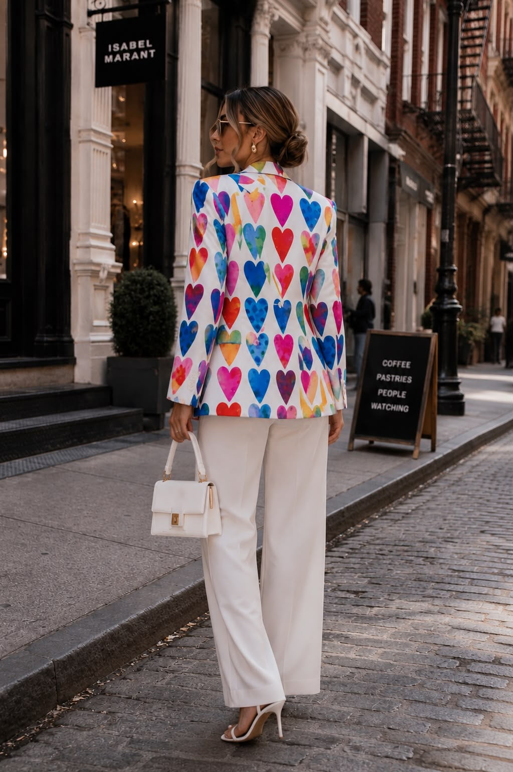 Colorful Hearts Blazer