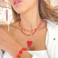 Red Heart Necklace