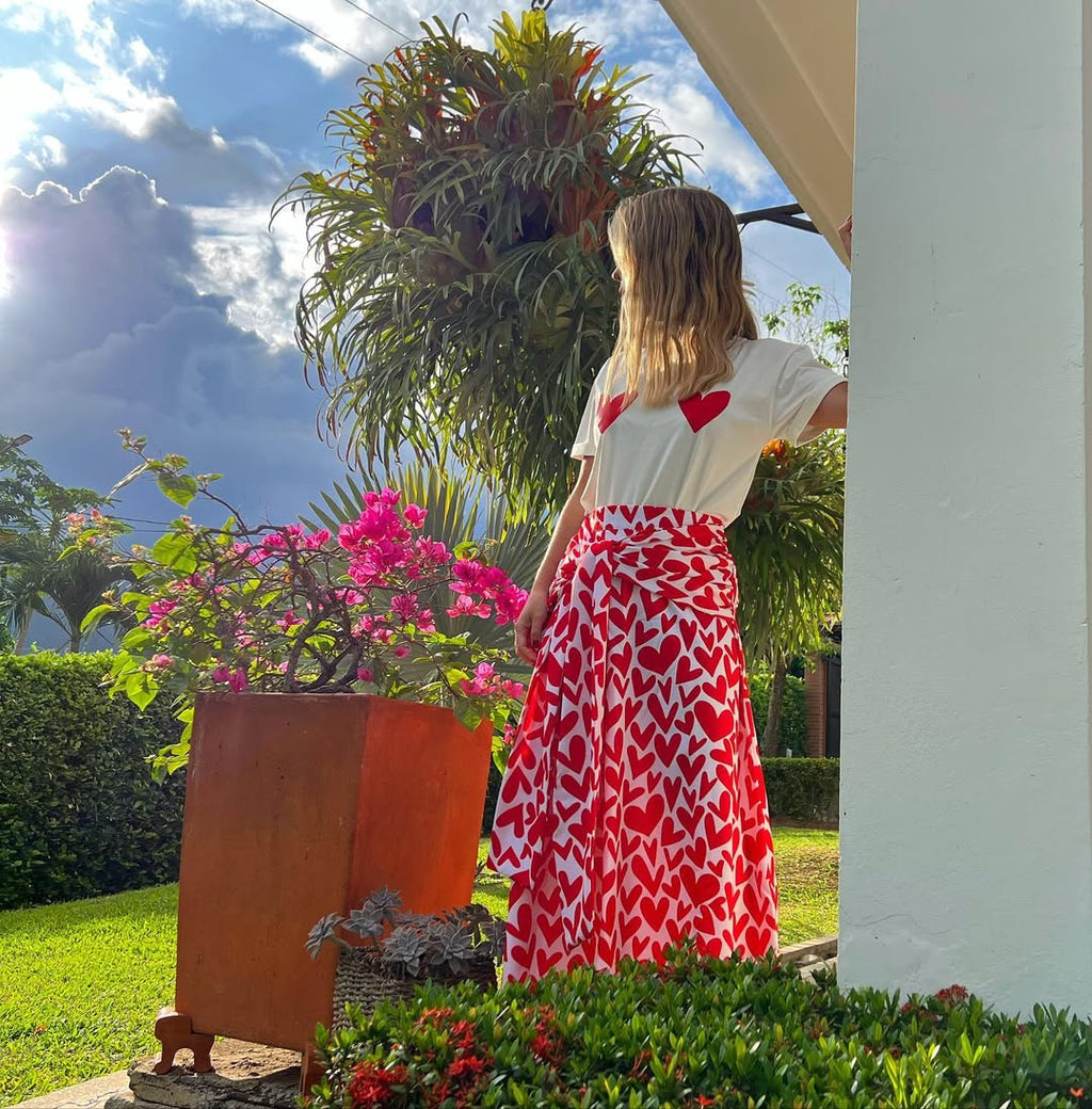 Red Hearts Skirt
