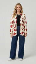 Red Hearts Blazer