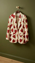 Red Hearts Blazer