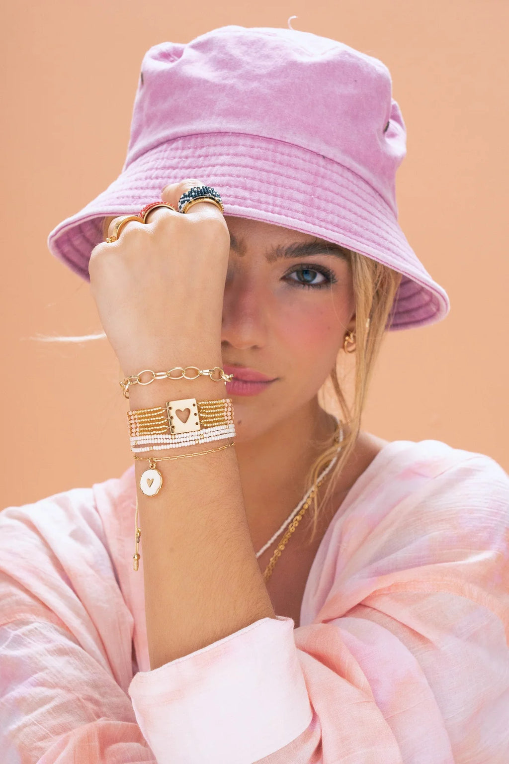 Heart Bracelet Set