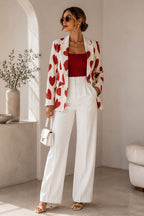 Red Hearts Blazer