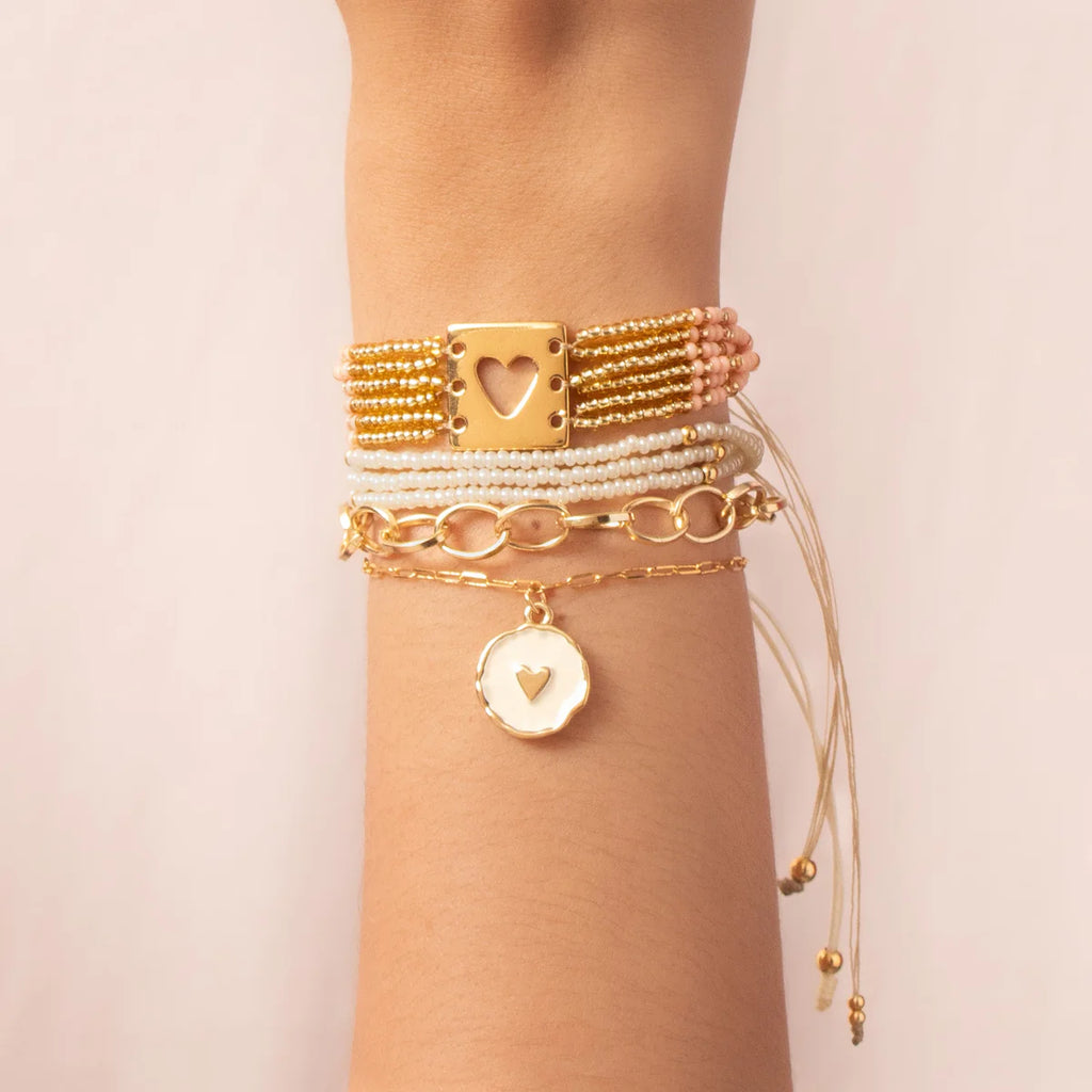Heart Bracelet Set