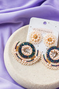Combined Woven Earrings