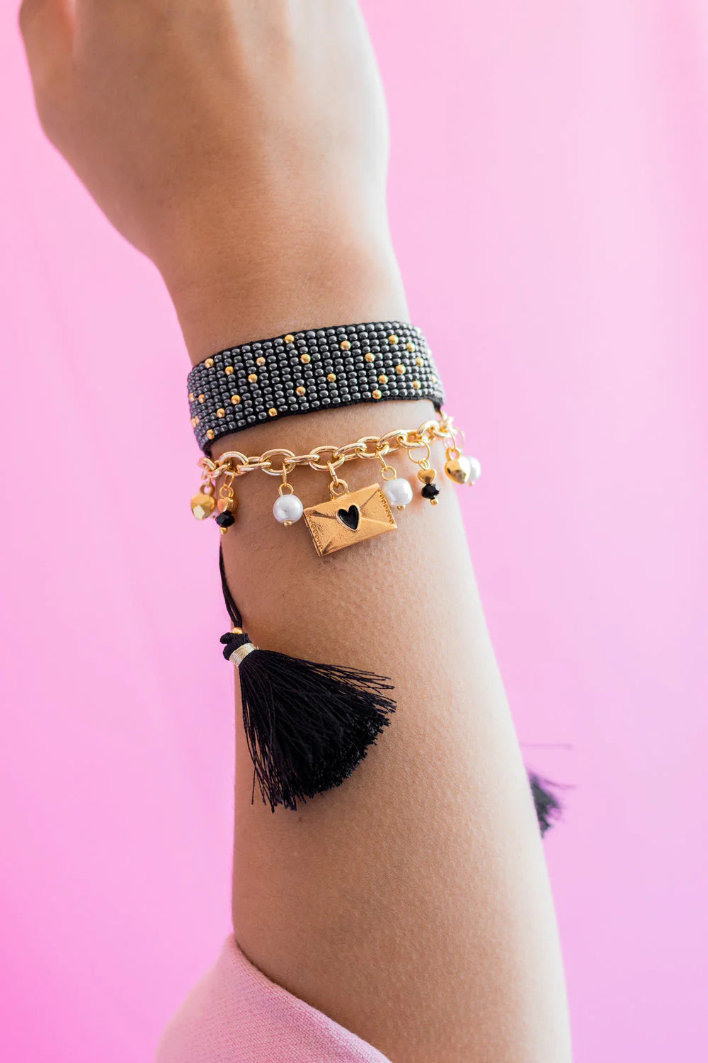 Heart Letter Bracelet