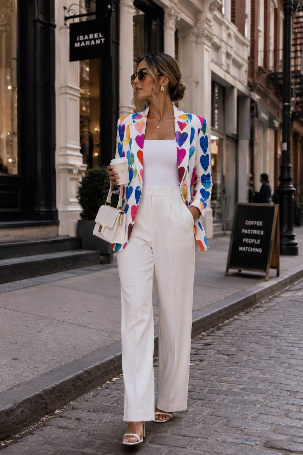 Colorful Hearts Blazer